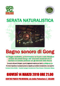 SERATA NATURALISTICA GONG