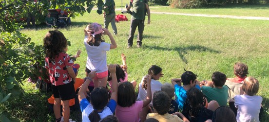 I bambini di Solaro volontari del Parco per un giorno