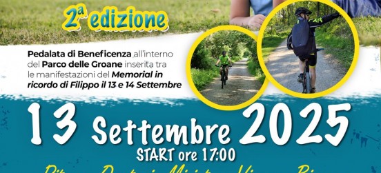 PedaliAMO con il sorriso: il Parco delle Groane a fianco di Insieme per Fily