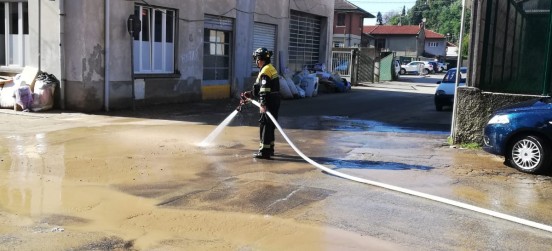 Volontari del Parco delle Groane operativi a Cabiate e Meda per l’emergenza fango