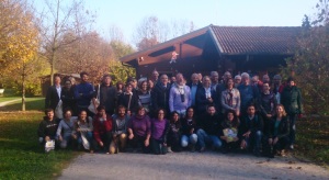 Foto di gruppo con l'assessore Terzi