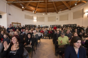 Il folto pubblico che anche in questa edizione ha affollato il salone della sede