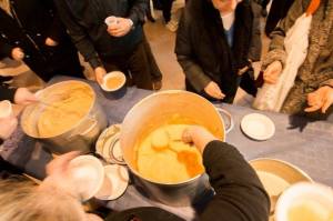 E alla fine polenta per tutti