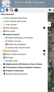 Webgis sinistra